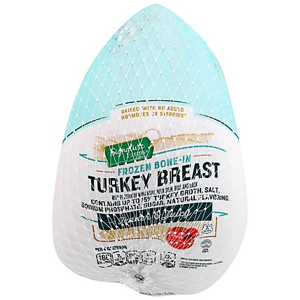 Signature Farms Turkey Breast Bone In - 7.50 LB - Image 1