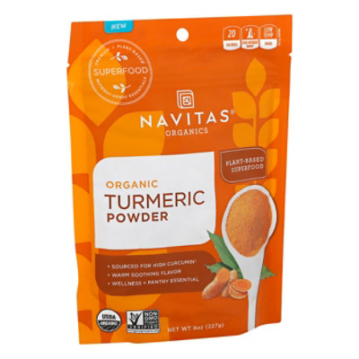 Navitas Turmeric Powder Org - 8 Oz - Image 1