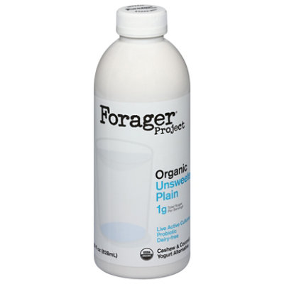 Forager Project Organic Yogurt Alternative Drinkable Cashewmilk Dairy Free Unsweetened - 28 Fl. Oz. - Image 3