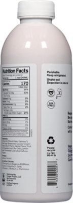 Forager Project Organic Yogurt Alternative Drinkable Cashewmilk Dairy Free Blueberry - 28 Fl. Oz. - Image 5