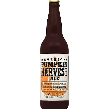 Half Moon Bay Ale Pumpkin Harvest Bottle - 22 Fl. Oz. - Image 2