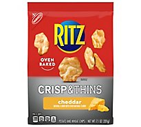 RITZ Crisp And Thins Cheddar Chips - 7.1 Oz