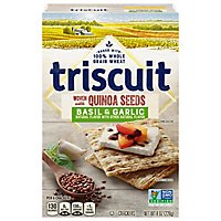Triscuit Crackers Basil & Garlic With Quinoa Seeds - 8 Oz - Image 3