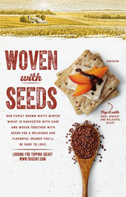 Triscuit Crackers Basil & Garlic With Quinoa Seeds - 8 Oz - Image 6