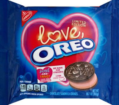 OREO Cookies Love 1x10.7 Oz - 10.7 Oz - Carrs