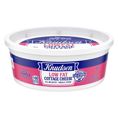 Knudsen Cheese Cottage Lowfat 2% Milkfat Small Curd - 8 Oz - Image 2
