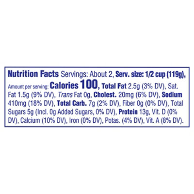 Knudsen Cheese Cottage Lowfat 2% Milkfat Small Curd - 8 Oz - Image 4