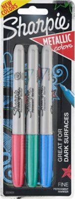 Metallic Sharpie - 3 Count - shaws