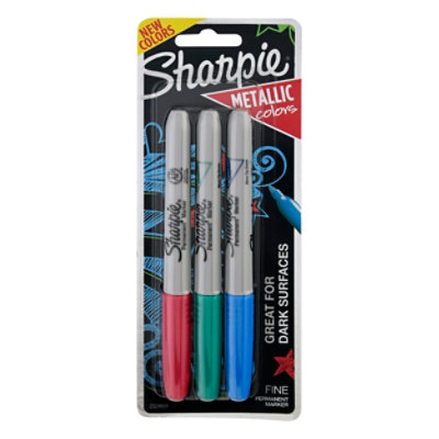 Metallic Sharpie - 3 Count