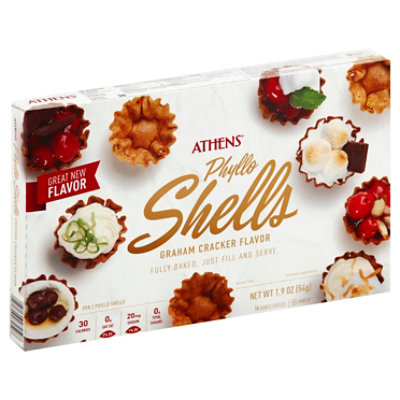 Athens Phyllo Shells Graham Cracker - 1.9 Oz