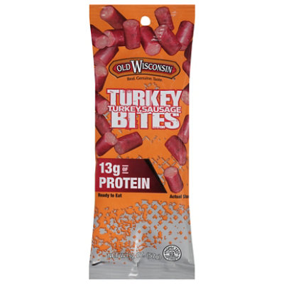 Old Wisconsin Snack Bites Turkey Sausage - 2 Oz - Image 2