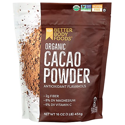 Betterbod Powder Cacao Org - 16 Oz - Image 3