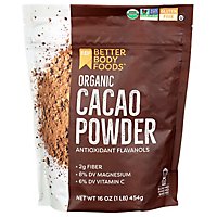 Betterbod Powder Cacao Org - 16 Oz - Image 3