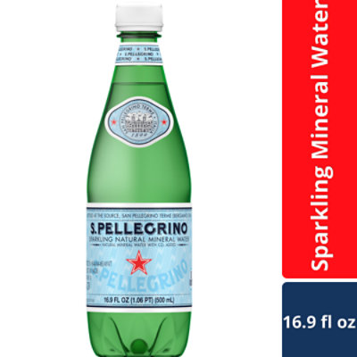 S.Pellegrino Sparkling Water Natural Mineral - 16.9 Fl. Oz. - Image 1