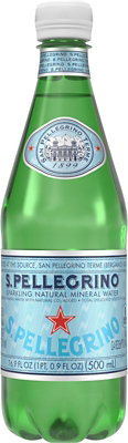  S.Pellegrino Sparkling Water Natural Mineral - 16.9 Fl. Oz. 