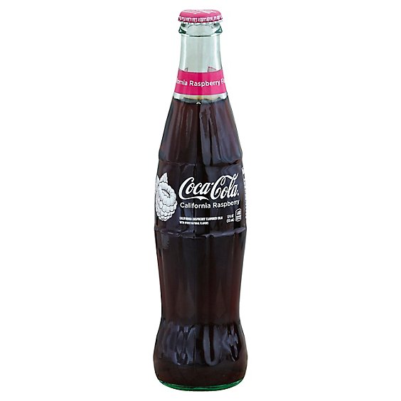 Coca-Cola Soda Pop Cola California Raspberry - 12 Fl. Oz.