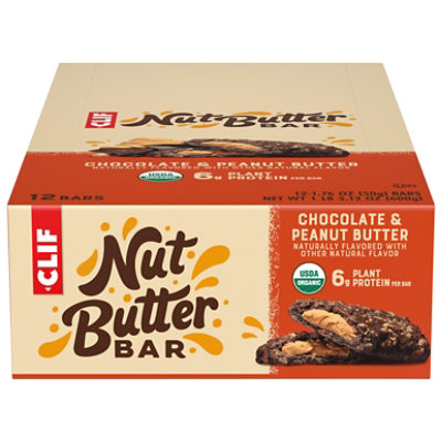CLIF Energy Bar Nut Butter Filled Chocolate Peanut Butter - 12-1.76 Oz - Image 2