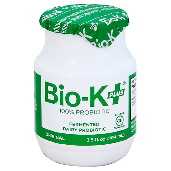 Bio K Plus Acidophilus Original -3.5 Fl. Oz.