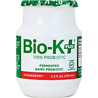 Bio-K Plus Acidophilus Strawberry - 3.5 Fl. Oz. - Image 2