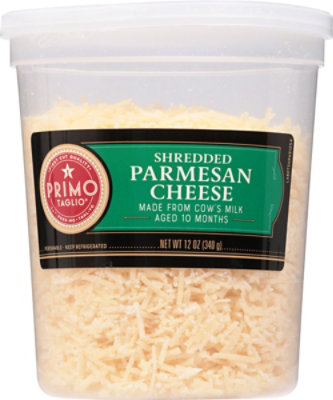 Primo Taglio Cheese Parmesan Shred Aged 10 Months - 12 Oz - Image 2