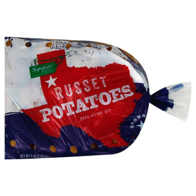 Signature Farms Potatoes Russet 5 Lb Safeway