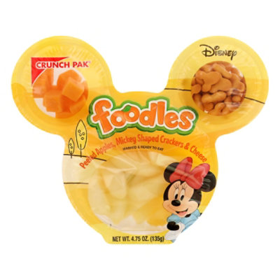  Crunch Pak Apples Mickey Shaped Crackers And Cheese - 4.75 Oz 