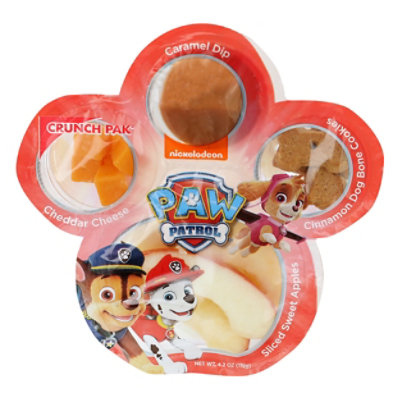  Paw Patrol Apple Cheese Caramel Snacks - 5.58 Oz 