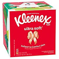 Kleenex Ultra Soft Facial Tissue Cube Box - 55 Count - Image 3