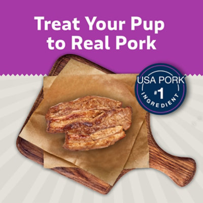 Blue Buffalo Sizzlers Bacon-Style Dog Treats with Real USA Pork Original Flavor - 15 Oz - Image 3