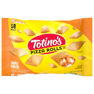 Totinos Pizza Rolls Triple Cheese - 24.8 Oz