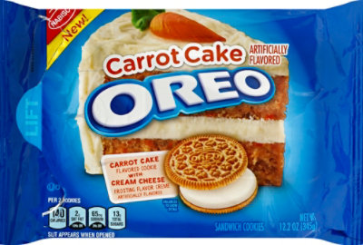 OREO Cookies Sandwich Carrot Cake - 12.2 Oz - Image 2