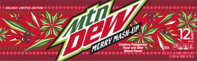 Mtn Dew Merry Mash Up - 12-12 Fl. Oz. - Image 2