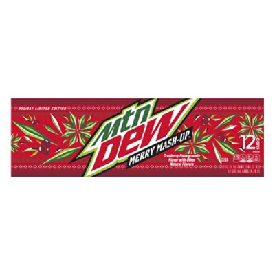 Mtn Dew Merry Mash Up - 12-12 Fl. Oz. - Image 1