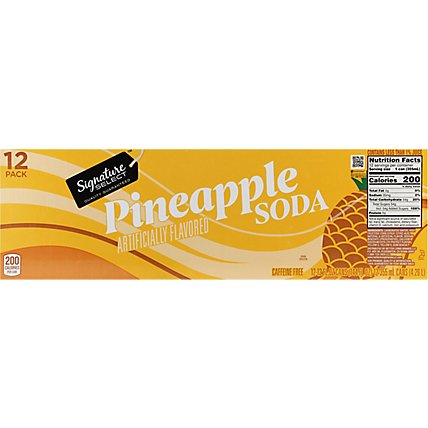 Signature Select Soda Pineapple Fridge Pack - 12-12 Fl. Oz. - Image 6