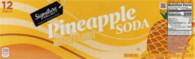 Signature SELECT Pineapple Soda Pack - 12-12 Fl. Oz. - Image 6