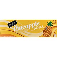 Signature Select Soda Pineapple Fridge Pack - 12-12 Fl. Oz. - Image 2