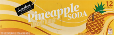 Signature SELECT Pineapple Soda Pack - 12-12 Fl. Oz. - Image 2