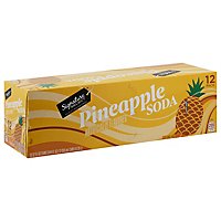Signature Select Soda Pineapple Fridge Pack - 12-12 Fl. Oz. - Image 1