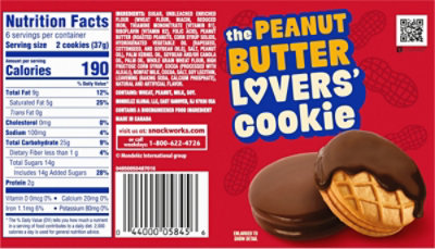 Nutter Butter Fudge Covered Peanut Butter Sandwich Cookies 7.9 Oz - Image 8