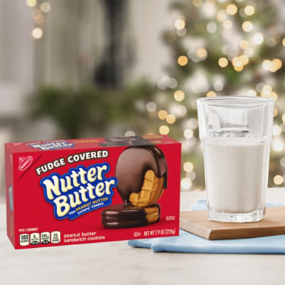 Nutter Butter Fudge Covered Peanut Butter Sandwich Cookies 7.9 Oz - Image 5