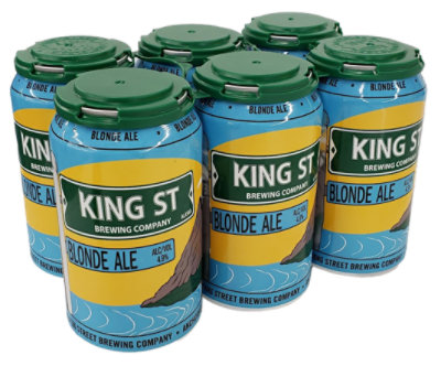 King Street Blonde Ale In Cans - 6-12 Fl. Oz. - Image 1