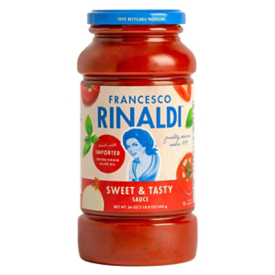 Francesco Rinaldi Sweet And Tasty Tomato Pasta Sauce - 24 Oz - Jewel-Osco