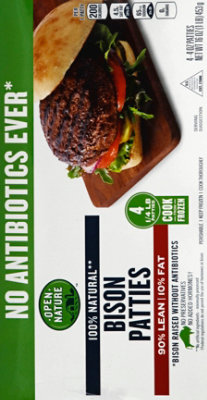 Open Nature Bison Hamburger Patties - 16 Oz. - Image 4