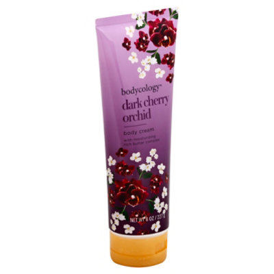 Bodycology Body Cream Dk Cherry Orchid - 8 Oz - randalls