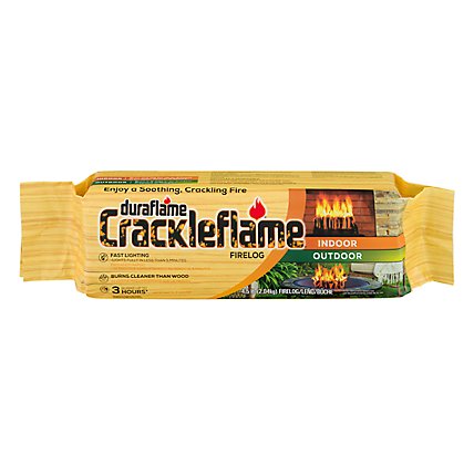 Duraflame Crackleflame Firelogs - 4.5 Lb - Image 1