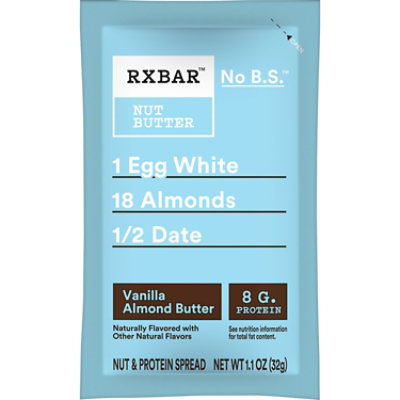 RX Nut Butter Almond Butter Vanilla Protein Snack - 1.13 Oz - Image 6