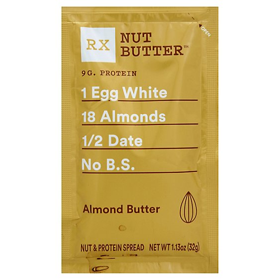 RXBAR Nut Butter Spread Nut & Protein Almond Butter - 1.13 Oz