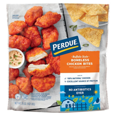 PERDUE Buffalo Style Boneless Chicken Bites Fully Cooked Frozen Meal - 26 Oz - Image 3