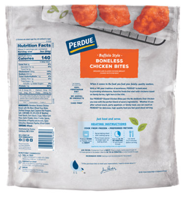 PERDUE Buffalo Style Boneless Chicken Bites Fully Cooked Frozen Meal - 26 Oz - Image 6