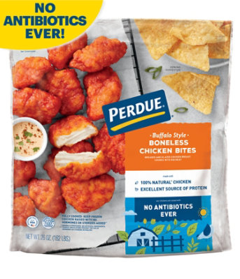 PERDUE Buffalo Style Boneless Chicken Bites Fully Cooked Frozen Meal - 26 Oz - Image 1